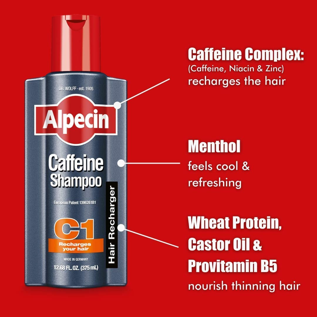 Shampoo Alpecin Caffeine C1 250ml Unisex - Caída del Cabello / Alopecia