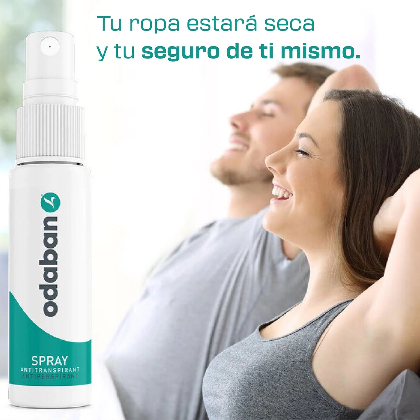 Antitranspirante Odaban Spray Triple Pack - Sudoración Excesiva Corporal