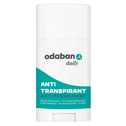 Antitranspirante Diario Odaban Barra 60g Unisex - Sudoración Excesiva Axilas / Desodorante