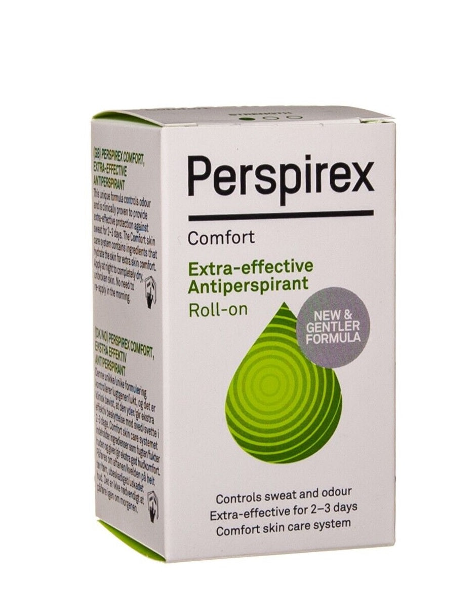 Antitranspirante Extra-Efectivo Perspirex Comfort Roll-On Triple Pack - Sudoración Excesiva Axilas