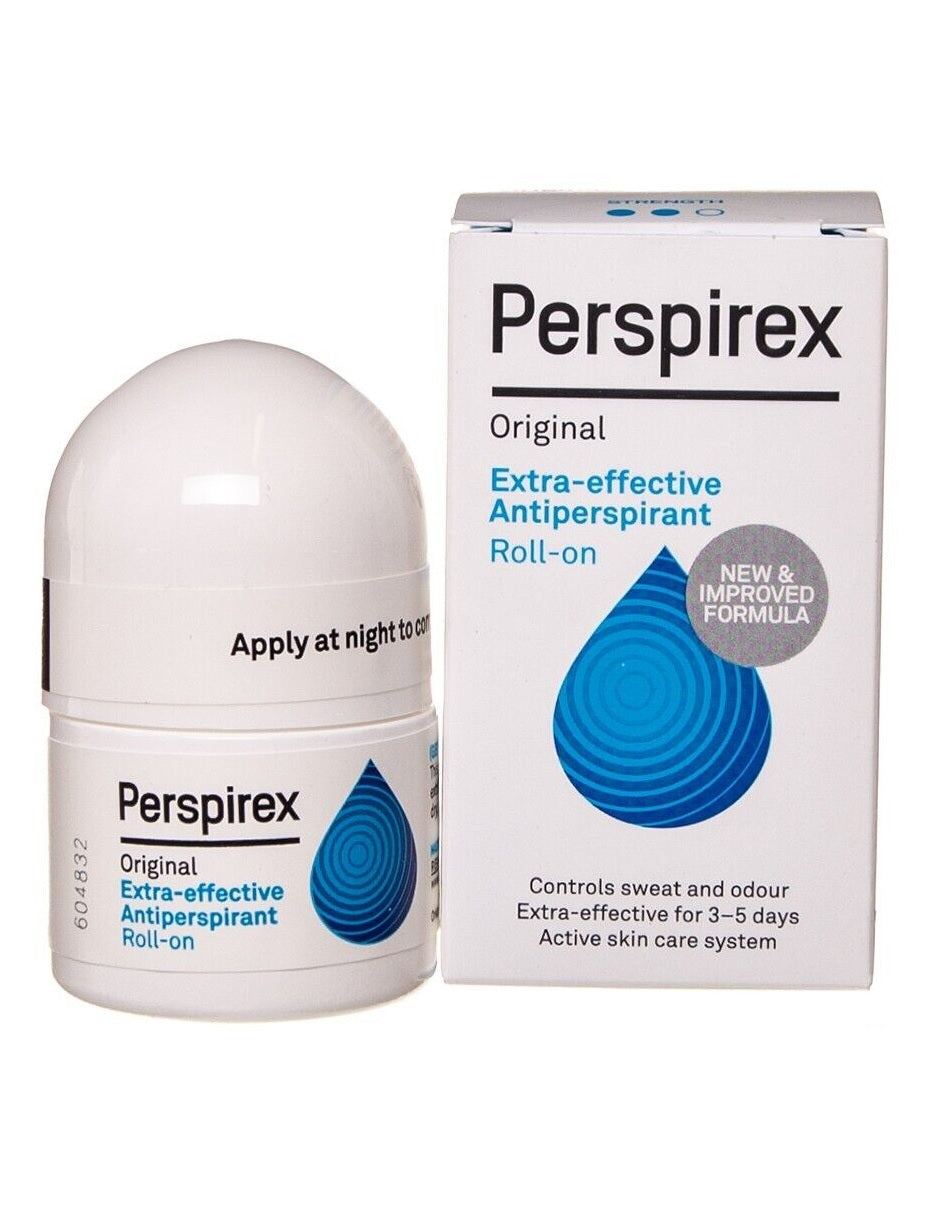 Antitranspirante Extra-Efectivo Perspirex Original Roll-On Triple Pack - Sudoración Excesiva Axilas