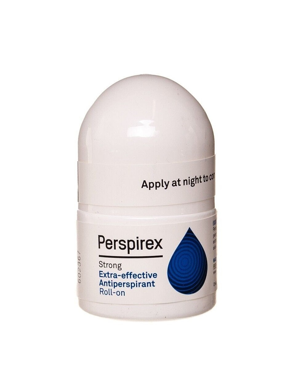 Antitranspirante Extra-Efectivo Perspirex Strong Roll-On 20ml Unisex - Sudoración Excesiva Axilas