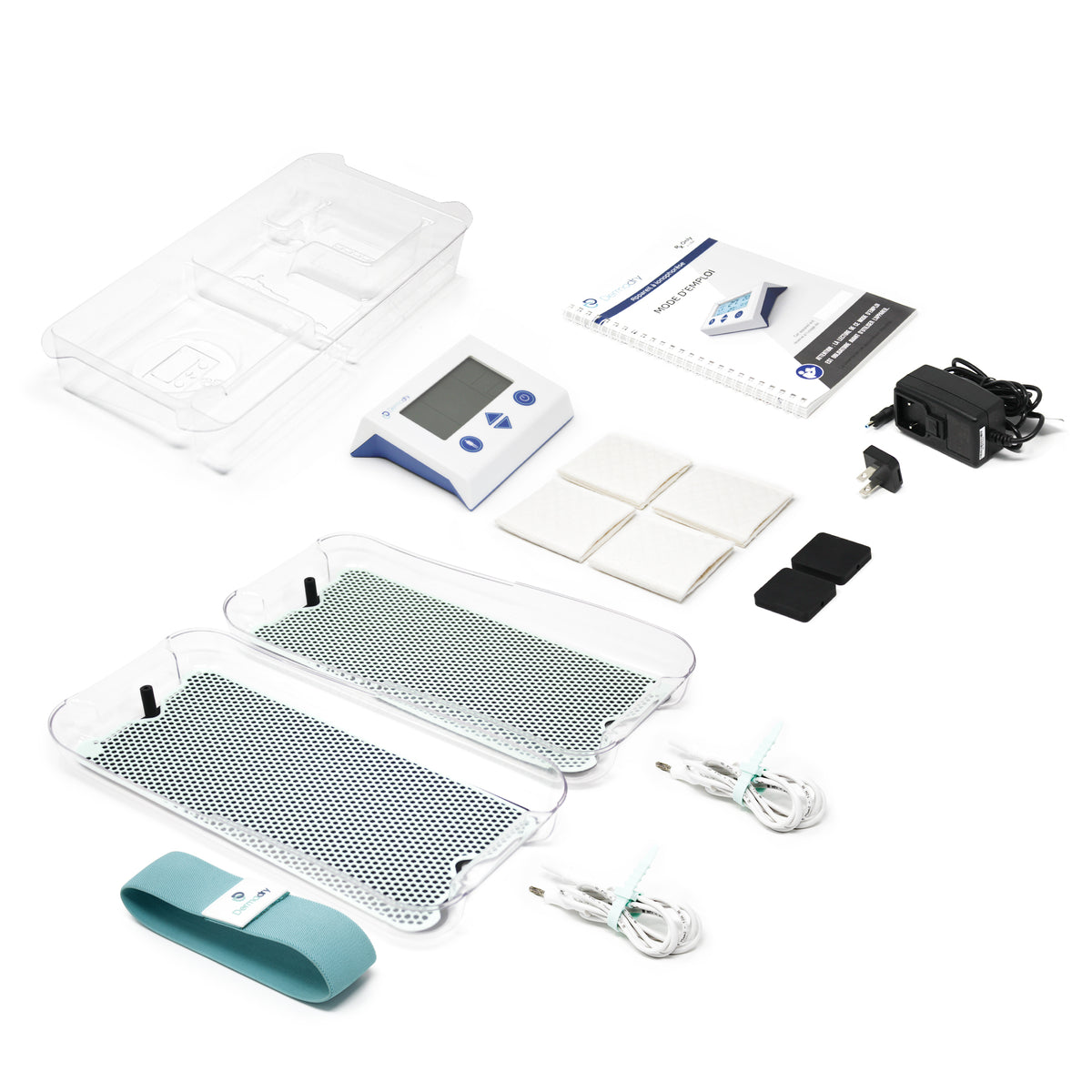 Dispositivo de Iontoforesis Dermadry Total - Para la Sudoración Excesiva de Manos, Pies y Axilas