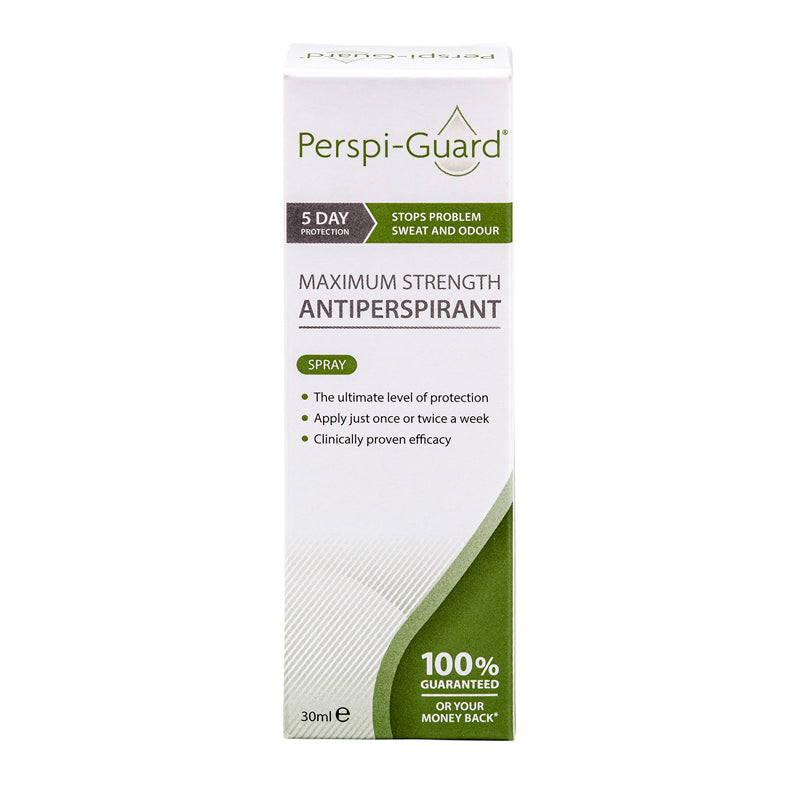 Antitranspirante Fuerza Máxima Perspi-Guard Spray 30ml Unisex - Sudoración Excesiva Corporal