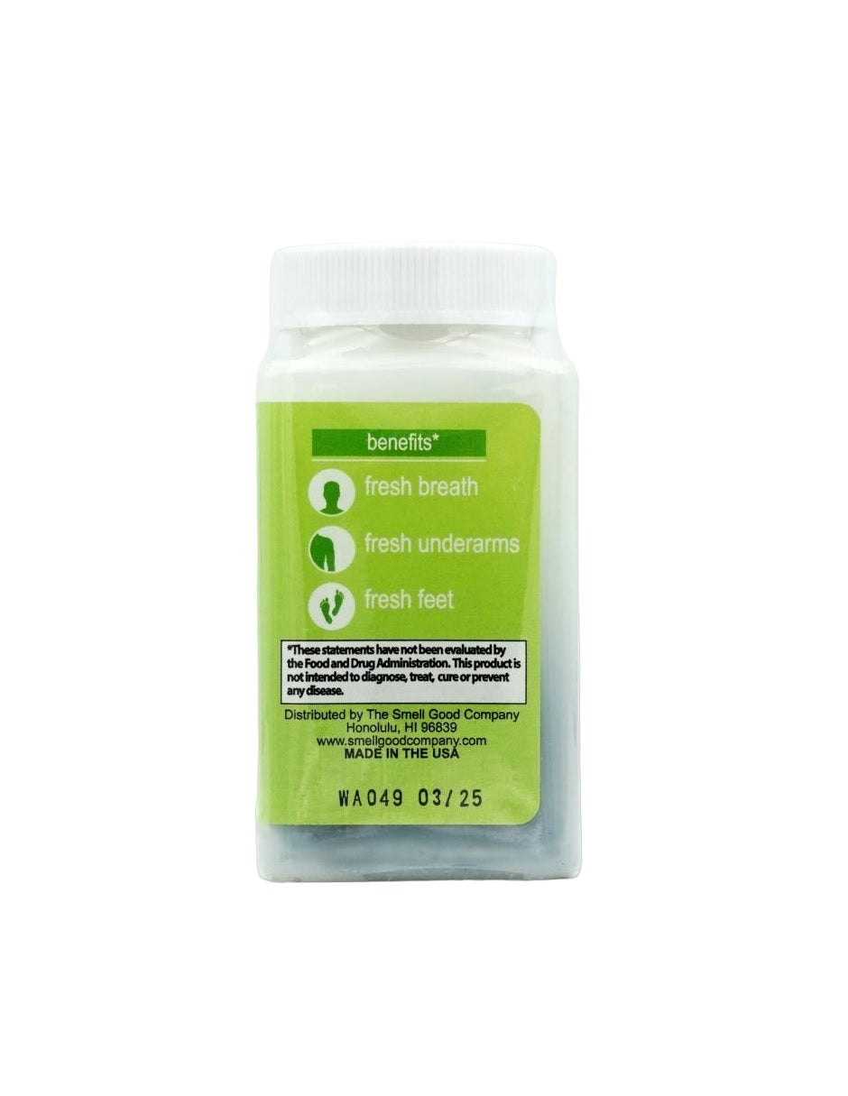 Desodorante Interno Body Mint Original 50 Pastillas - Previene el Mal Olor Corporal (bromhidrosis) y Mal Aliento (halitosis)
