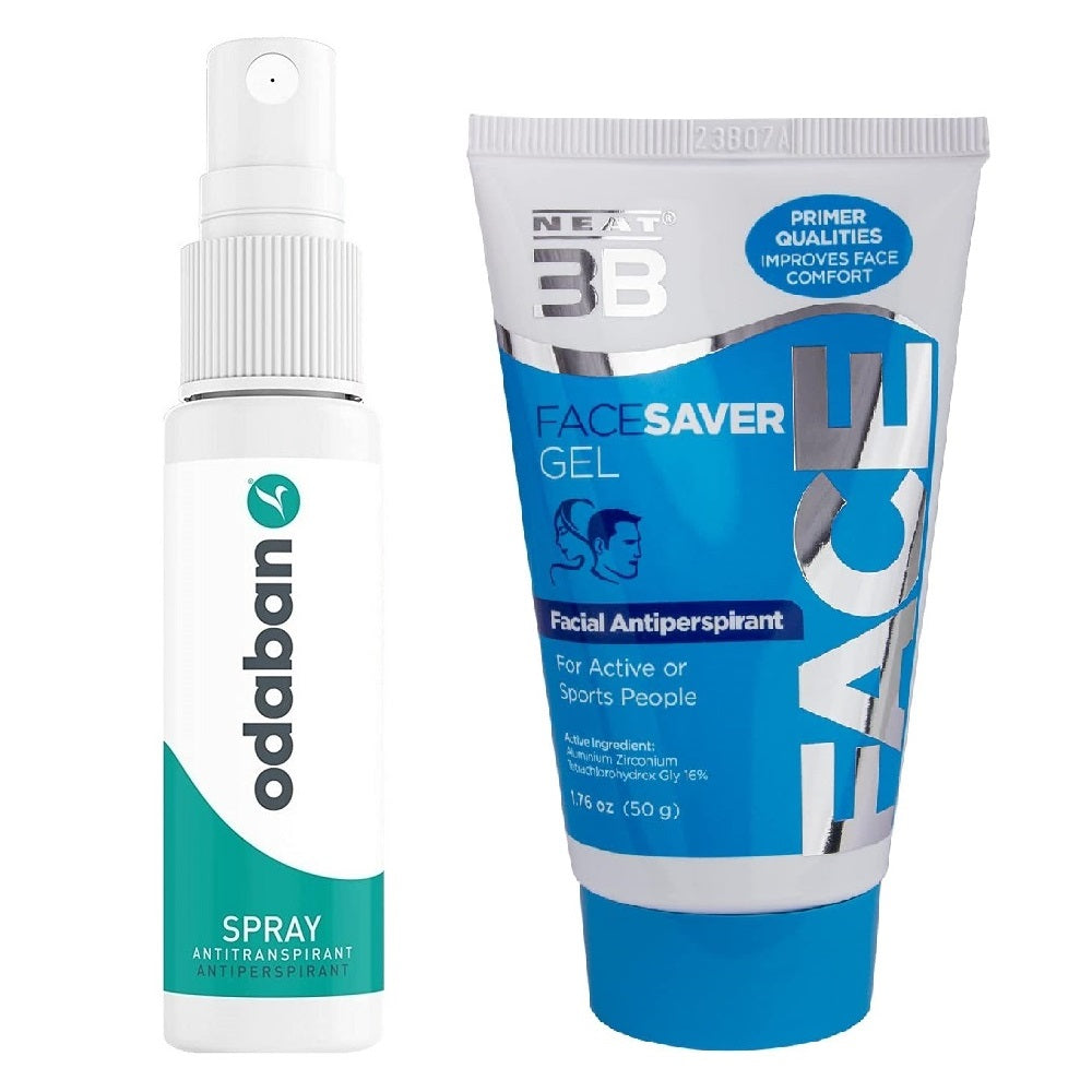 Kit Anti-Sudor Facial (Spray + Gel) Unisex - Sudoración Excesiva Rostro