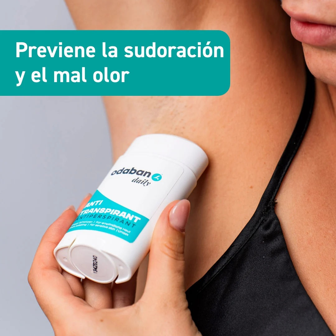 Kit Antitranspirante Odaban Spray + Deo Stick - Tratamiento Sudoración Excesiva Axilas
