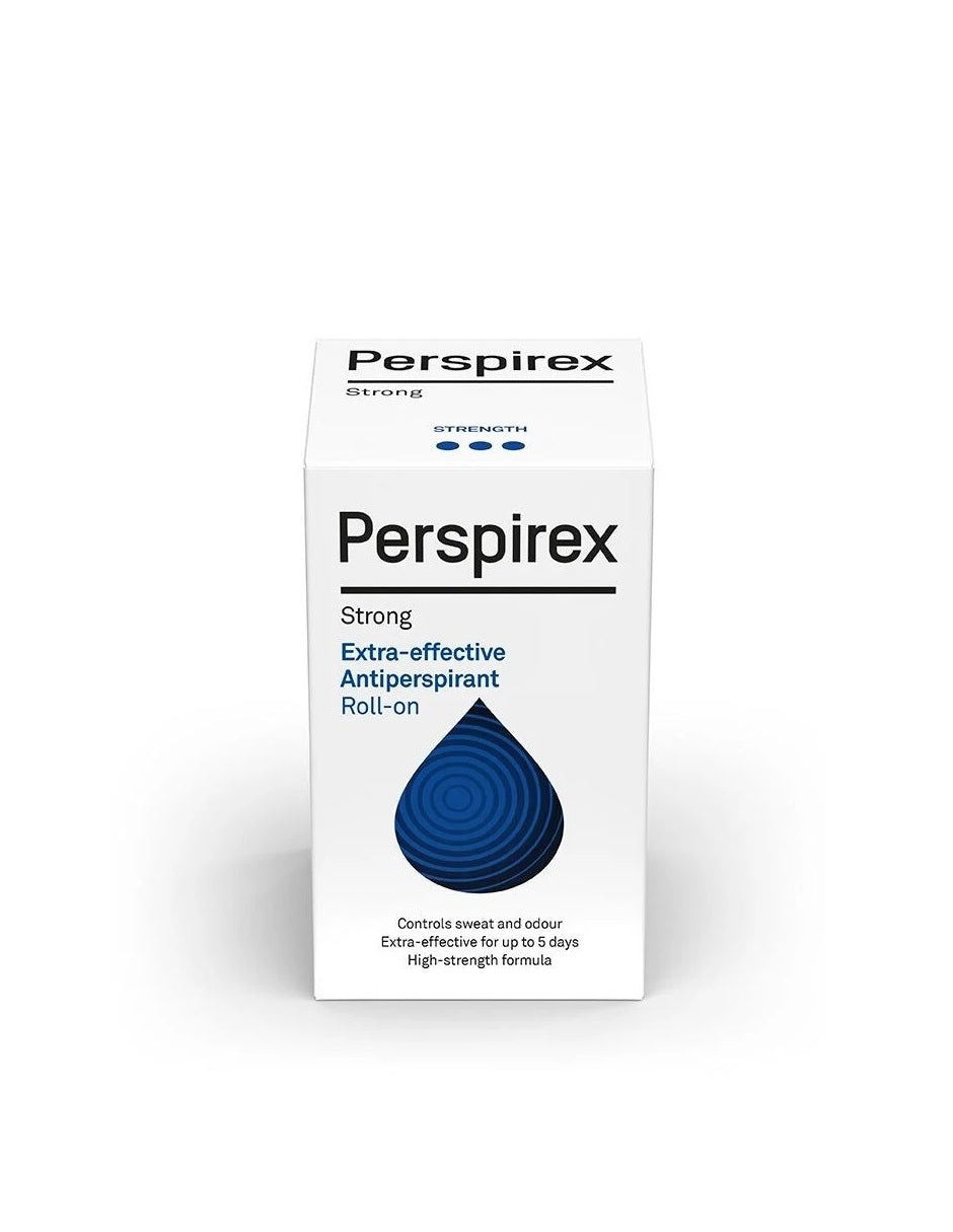 Antitranspirante Extra-Efectivo Perspirex Strong Roll-On 20ml Unisex - Sudoración Excesiva Axilas