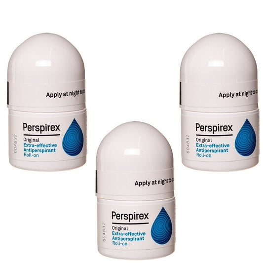 Antitranspirante Extra-Efectivo Perspirex Original Roll-On Triple Pack - Sudoración Excesiva Axilas
