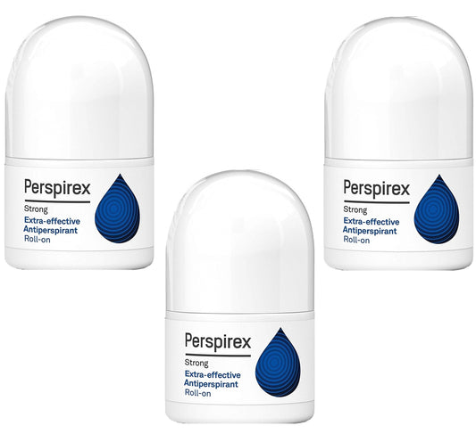 Antitranspirante Extra-Efectivo Perspirex Strong Roll-On Triple Pack - Sudoración Excesiva Axilas