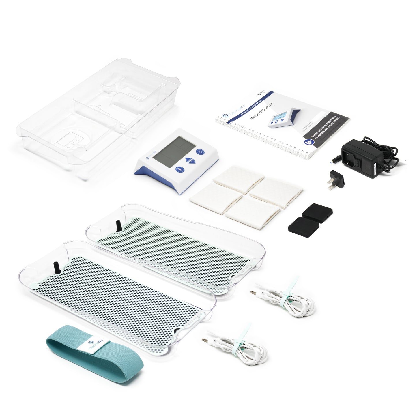 Dispositivo de Iontoforesis Dermadry Total - Para la Sudoración Excesiva de Manos, Pies y Axilas