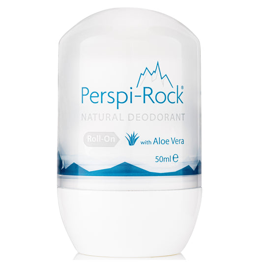Desodorante Natural Perspi-Rock Roll-On 50ml Unisex - 100% Libre de Químicos con Aloe Vera / 24 Horas de Protección